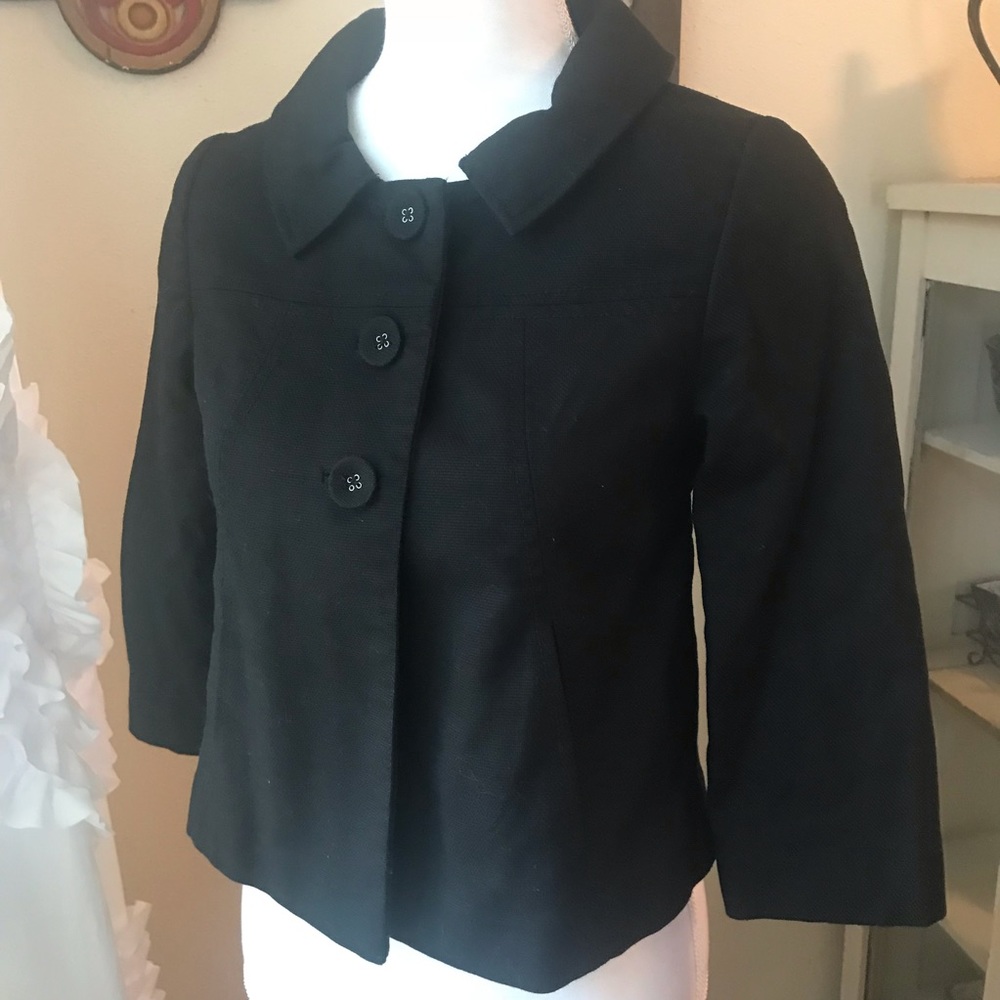 black H&M jacket